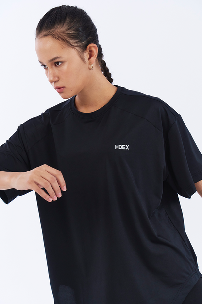 【新品預購】QUICK DRY Cover-Up 速乾運動短袖上衣 黑色