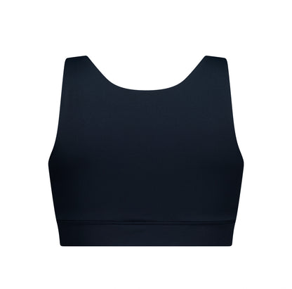 【新品預購】SUPPORT PIPING 羅紋運動背心 深藍色