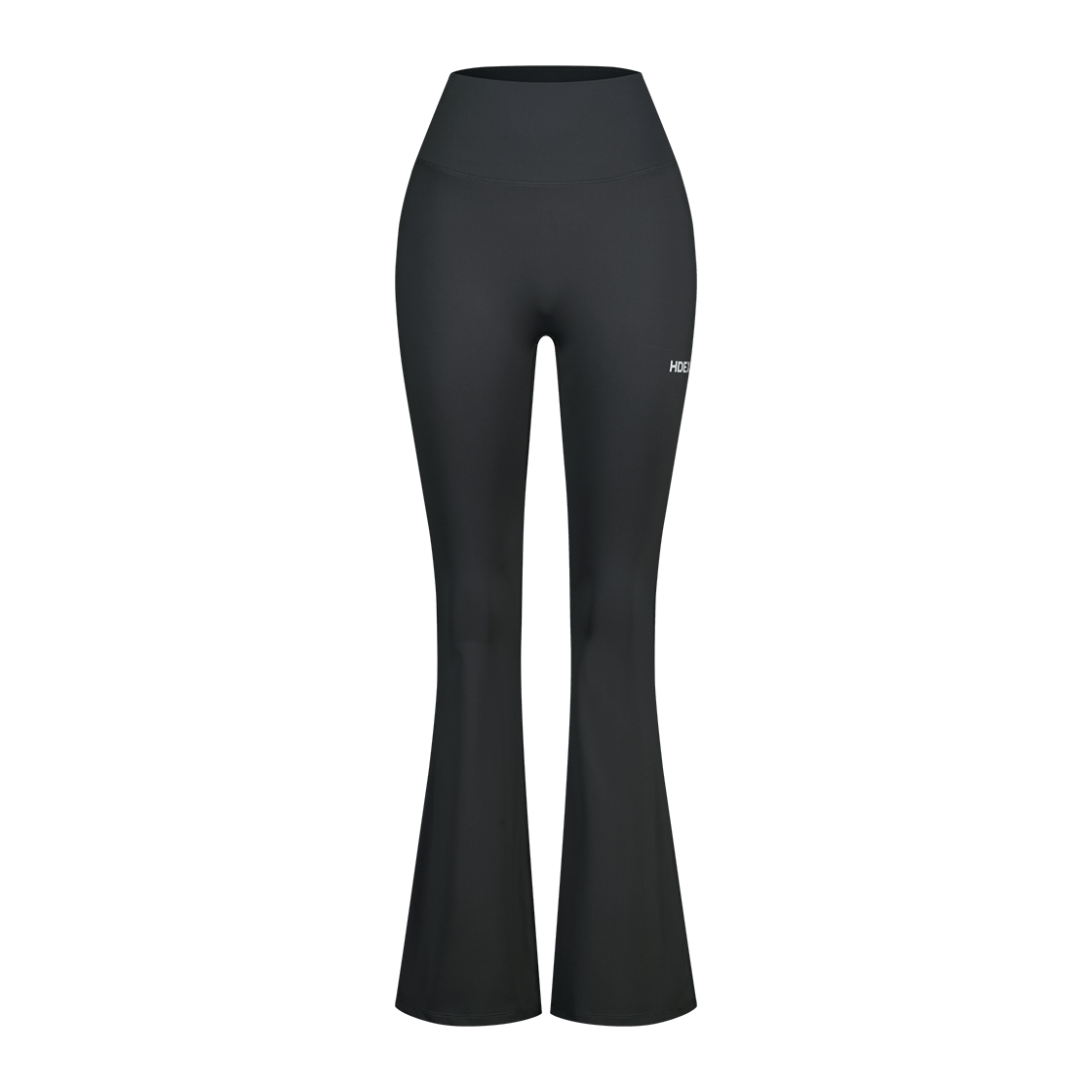 【新品預購】Firm Support 喇叭修身運動褲 深灰色