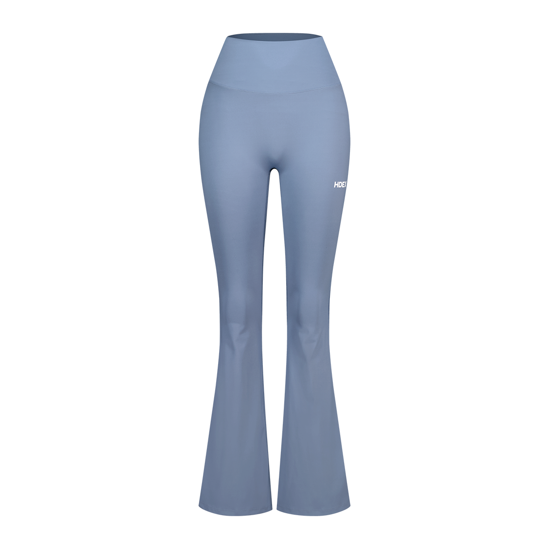 【新品預購】Firm Support 喇叭修身運動褲 淺藍色