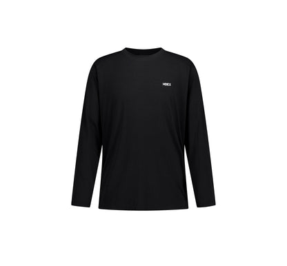 【新品預購】Brisen Muscle Fit 運動長袖上衣 黑色