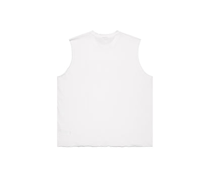 【新品預購】Breaking Damage Over Fit 運動背心 白色