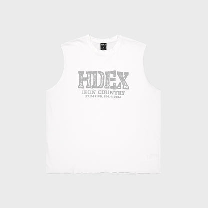 【新品預購】Breaking Damage Over Fit 運動背心 白色