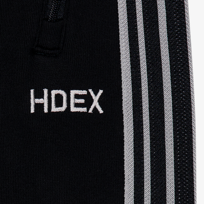 HDEX Main Logo 寬鬆直筒長褲 黑色(男女同款)