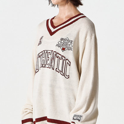 【早鳥優惠】Womens Rugby 混羊毛針織毛衣 象牙白