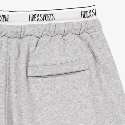 Banding Retreat 假兩件寬版休閒長褲 混灰色