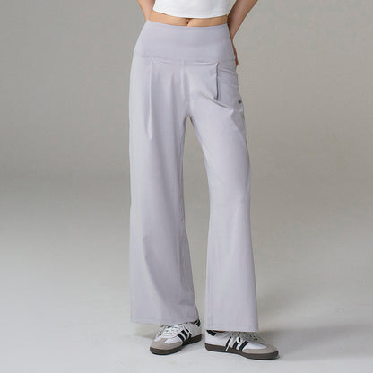 【新品早鳥優惠】Light Support Daily 修身寬版運動長褲 神秘灰