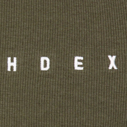 【新品預購】Ribbed Plain 羅紋束口運動長褲 卡其色