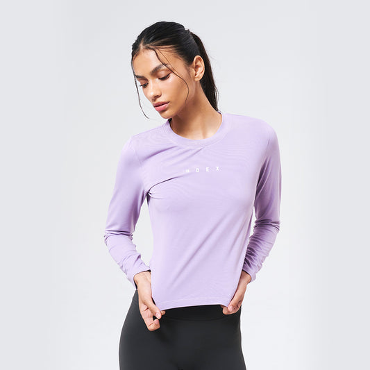 【新品預購】Womens Brisen 運動長袖上衣 蓮藕紫
