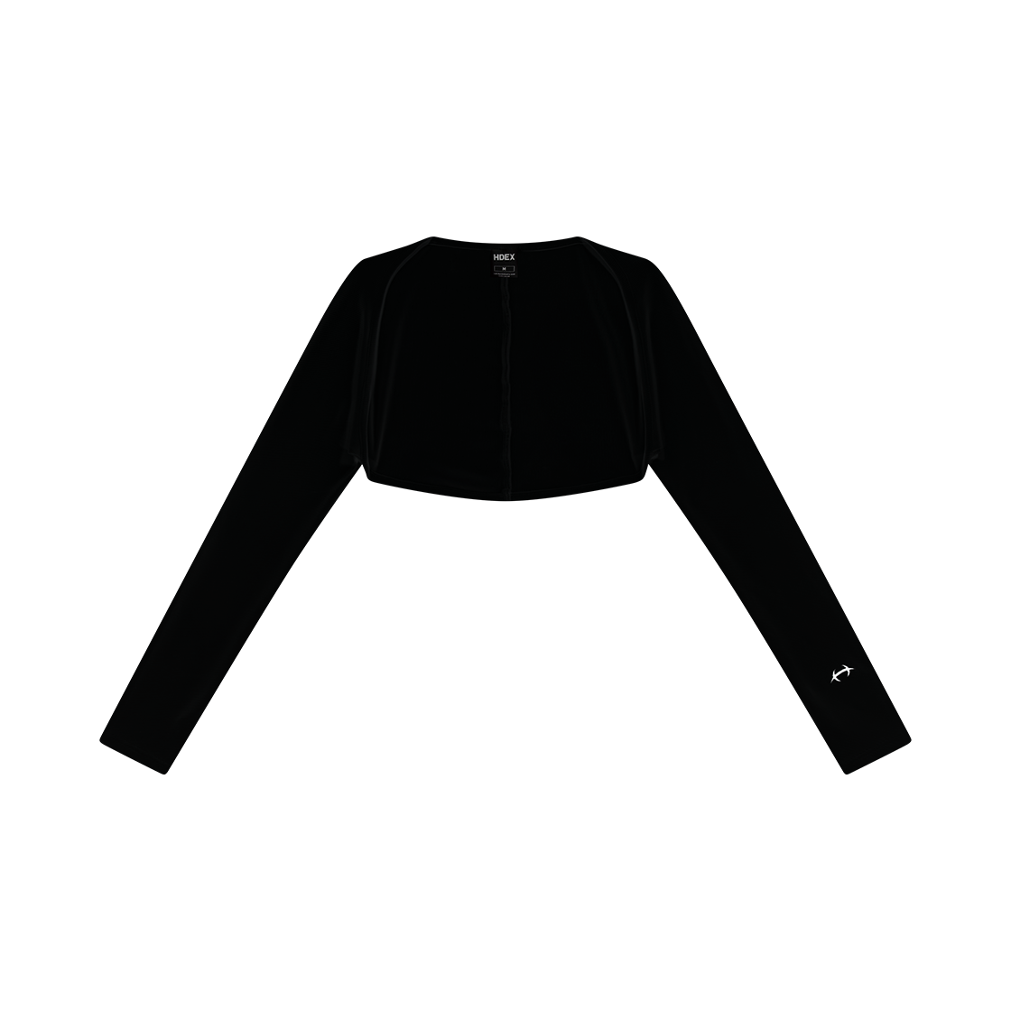【新品預購】Ribbed Plain 休閒運動披肩 黑色