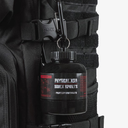 《體能之巔：亞洲大挑戰》運動能量罐隨身吊飾 黑色