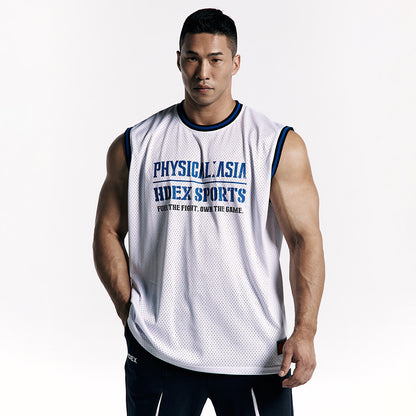 《體能之巔：亞洲大挑戰》Gint Fit 透氣運動背心 藍色