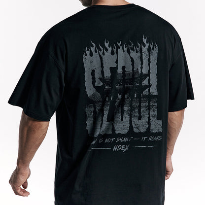 《體能之巔：亞洲大挑戰》Seoul 運動短袖上衣 黑色