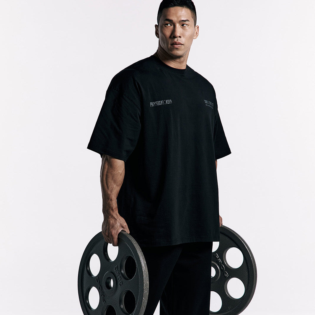 《體能之巔：亞洲大挑戰》Seoul 運動短袖上衣 黑色