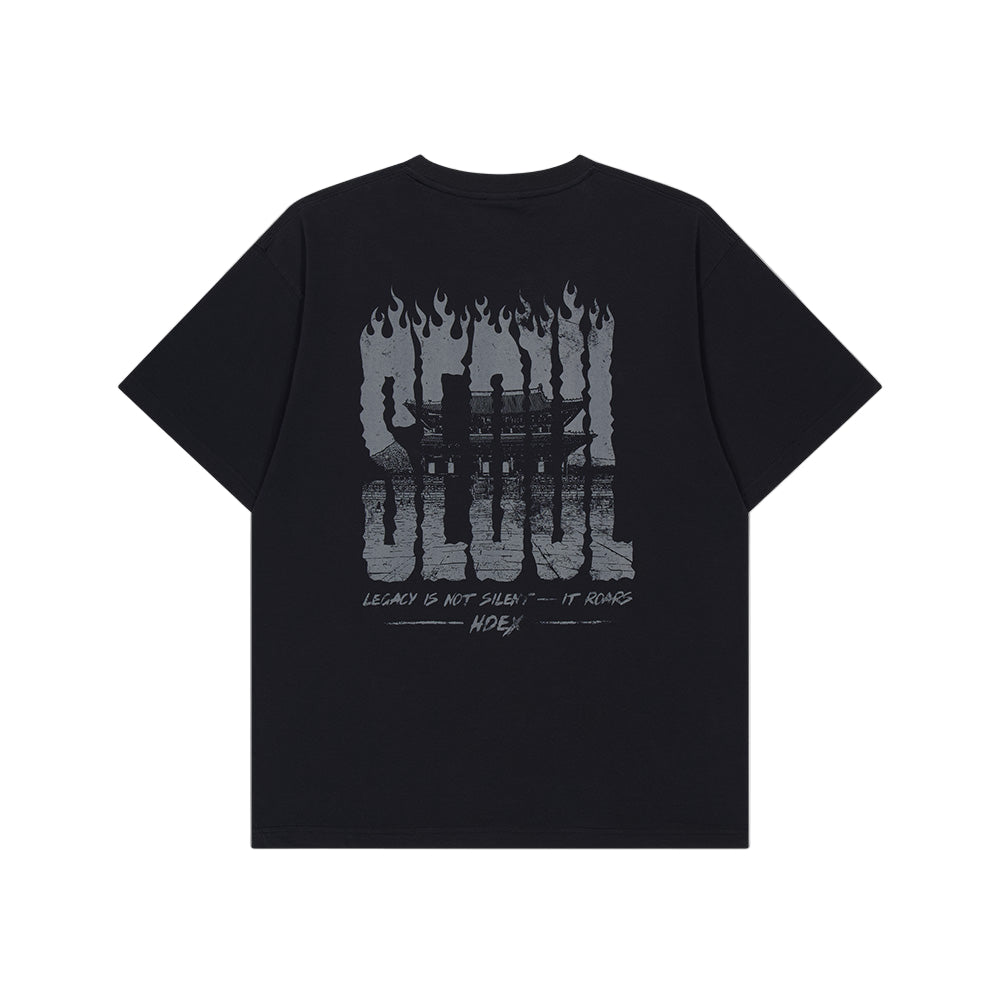 《體能之巔：亞洲大挑戰》Seoul 運動短袖上衣 黑色