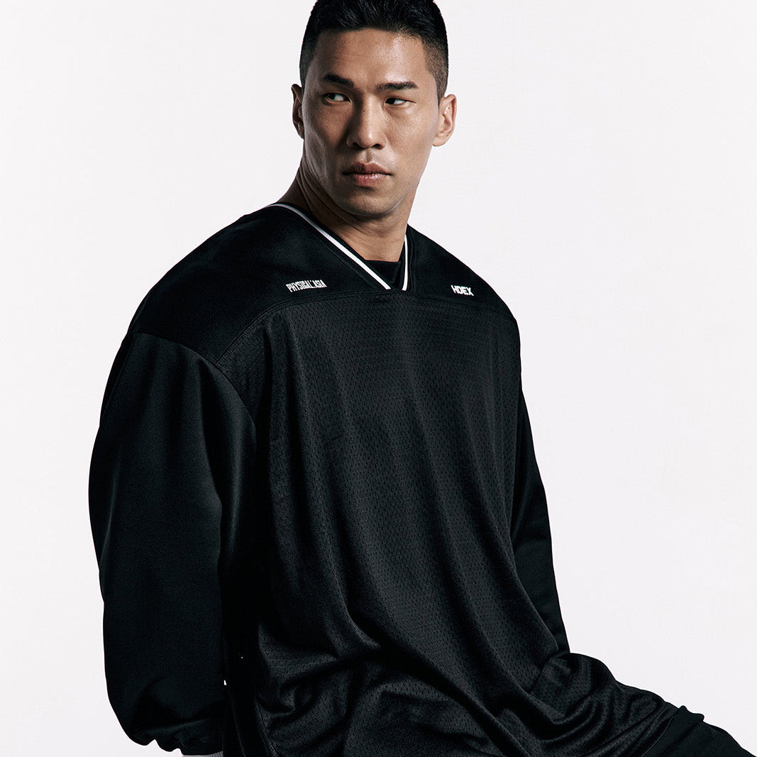 《體能之巔：亞洲大挑戰》Gint Fit 網眼透氣運動長袖 黑色