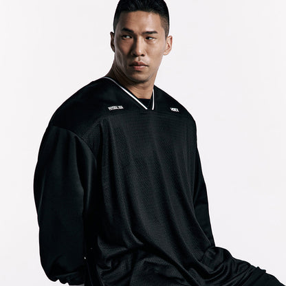 《體能之巔：亞洲大挑戰》Gint Fit 網眼透氣運動長袖 黑色