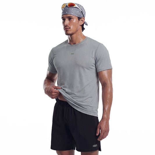 【新品早鳥優惠】Aero Tech 運動短袖上衣 迷霧灰