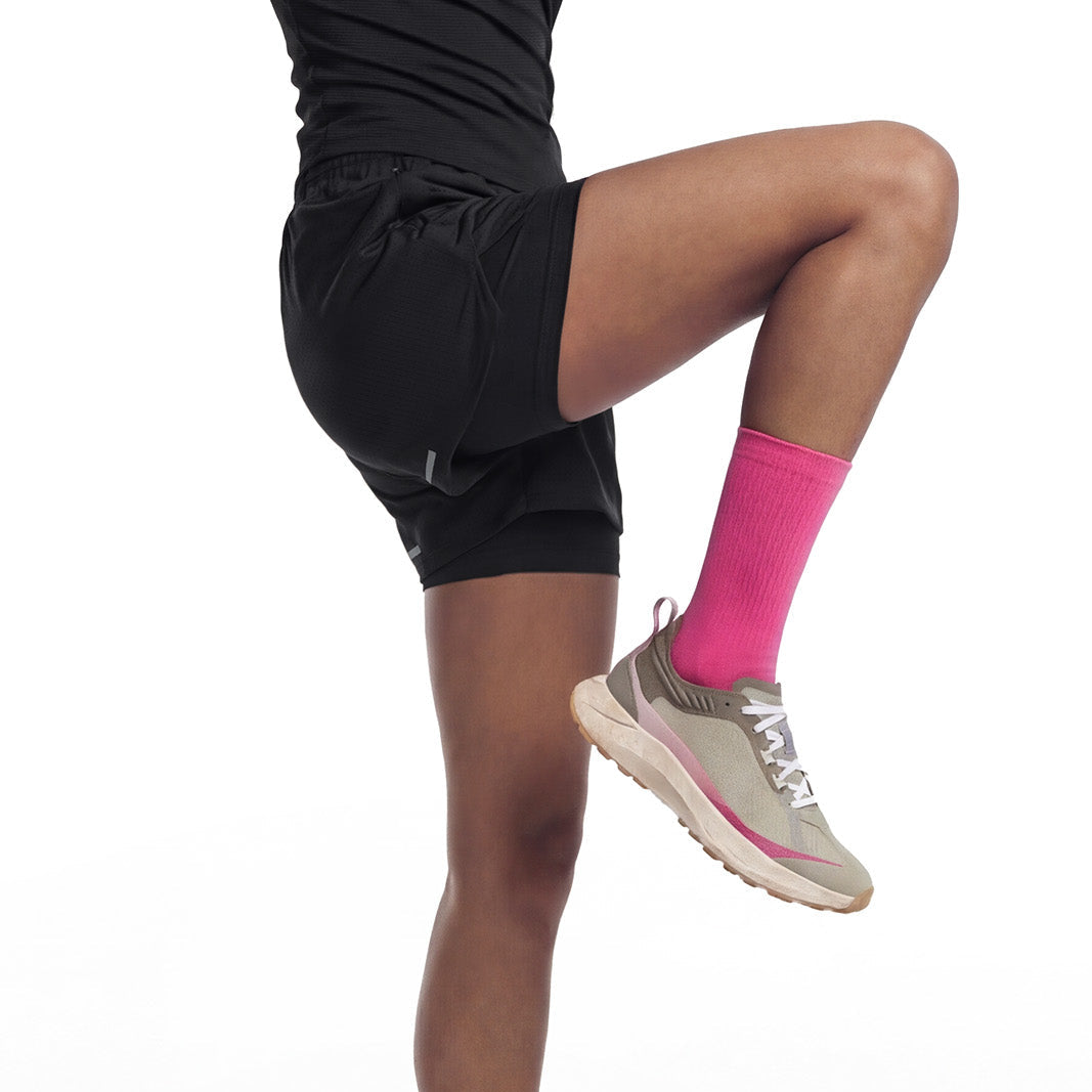 Womens 2in1 Velo Light 透氣運動短褲 黑色