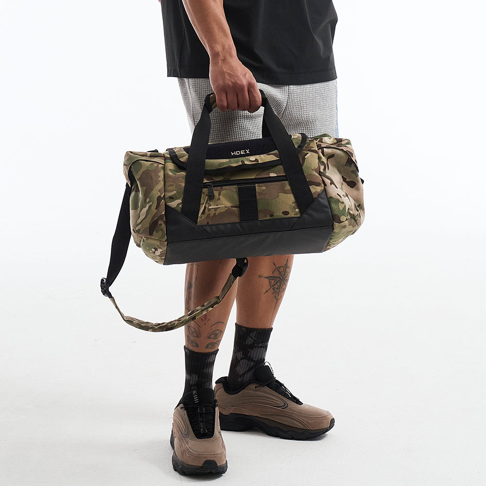 【新品早鳥優惠】Camo Expedition Duffle 運動手提兩用包 23L 卡其迷彩