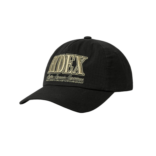 HDEX 立體刺繡LOGO棒球帽 黑色