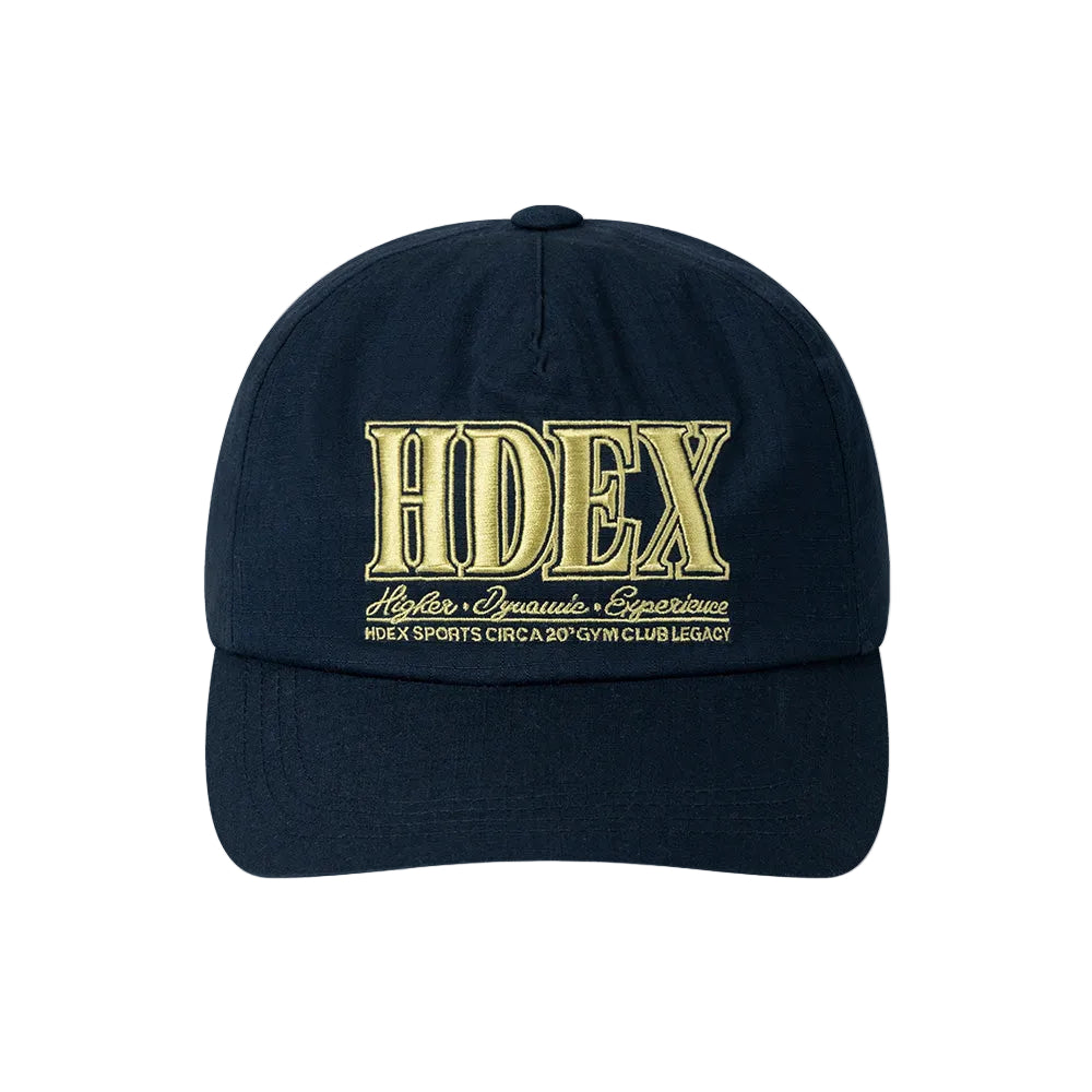 HDEX 立體刺繡LOGO棒球帽 深藍色