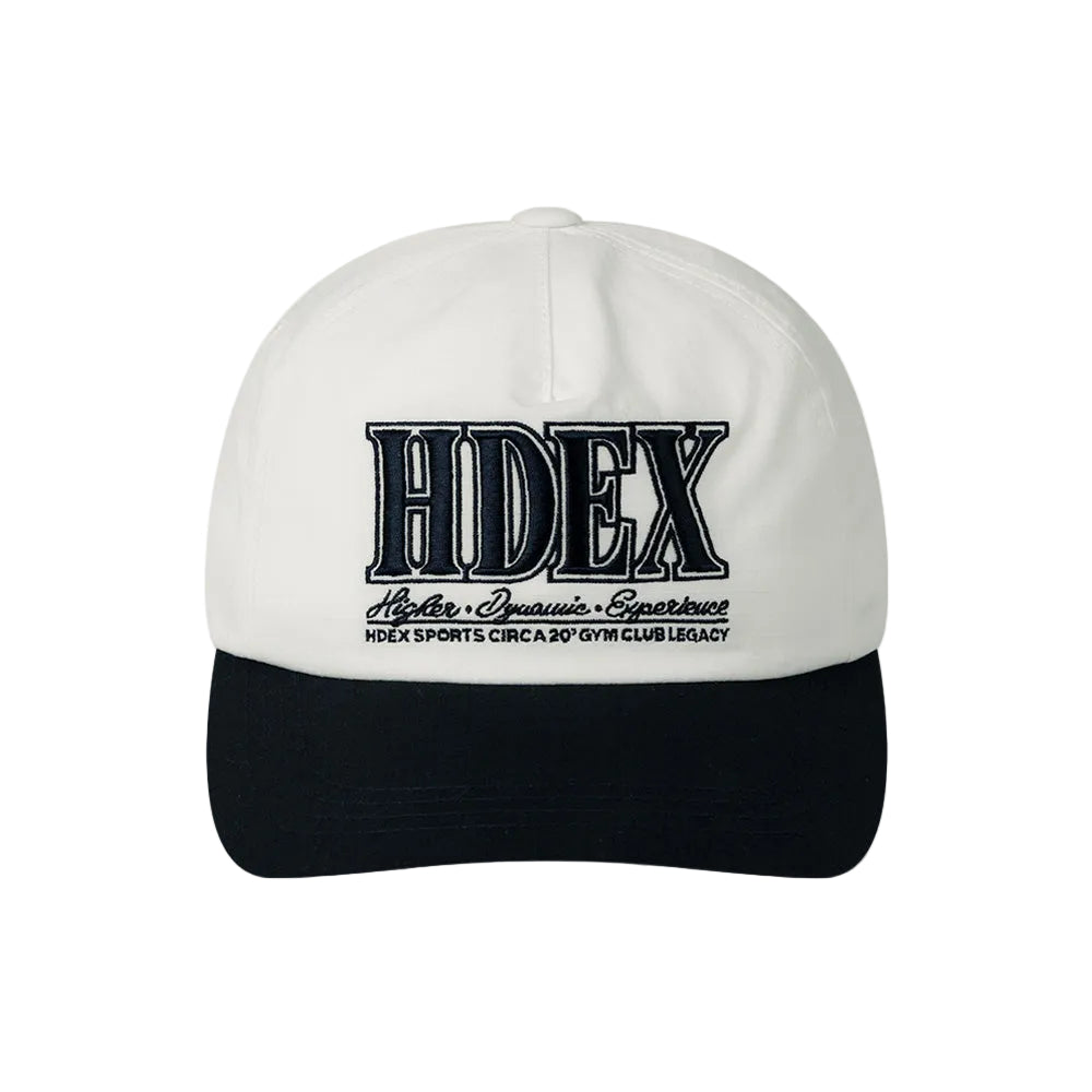 HDEX 立體刺繡LOGO棒球帽 象牙白