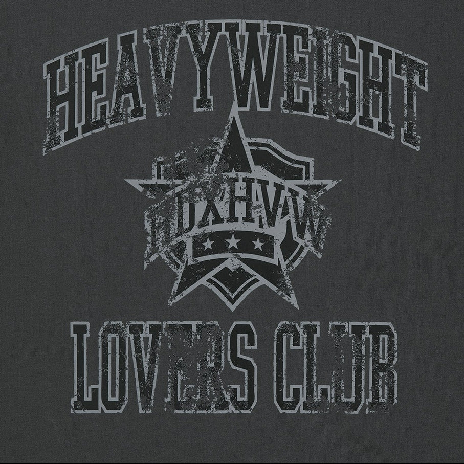 【新品早鳥優惠】LVS Club 美式復古純棉短袖上衣 鐵灰色