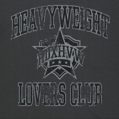 【新品早鳥優惠】LVS Club 美式復古純棉短袖上衣 鐵灰色