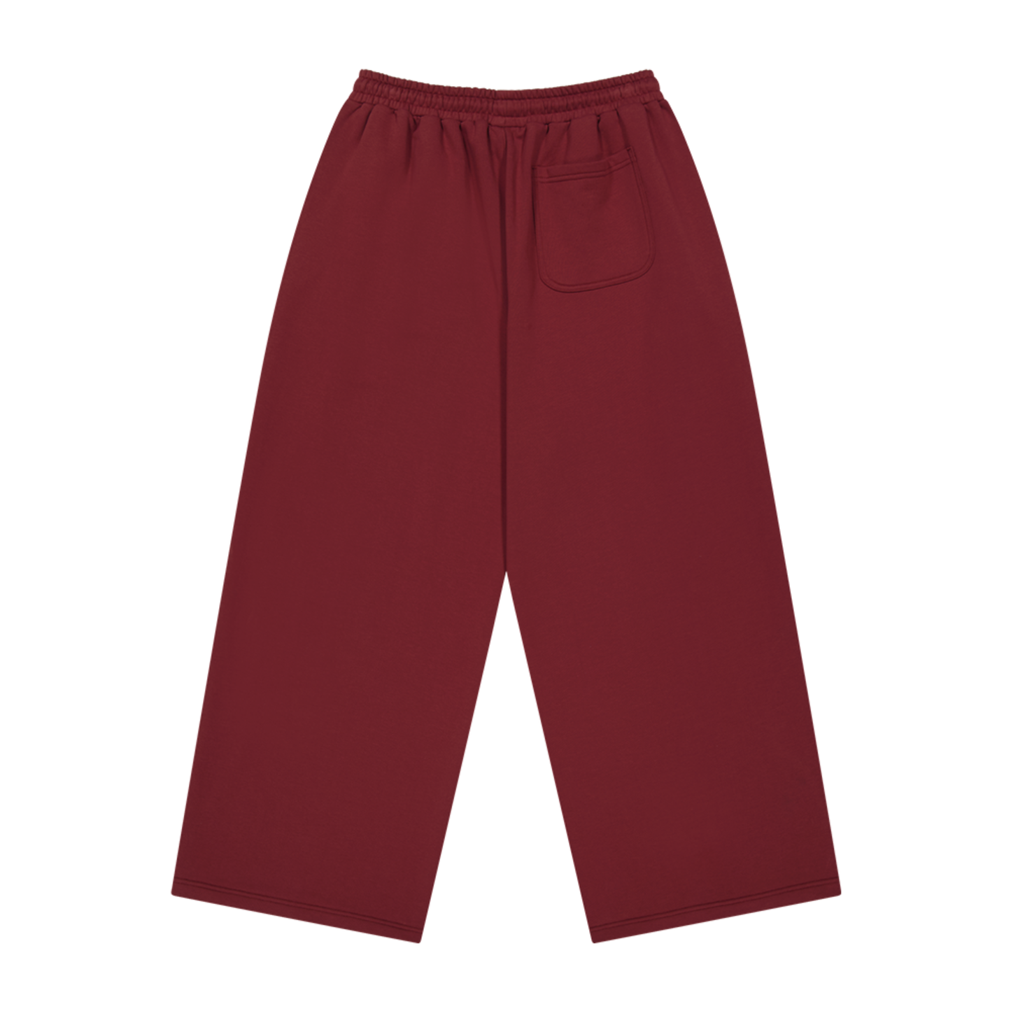 【早鳥優惠】Curve Rivet 寬鬆運動長褲 櫻桃紅(男女同款)