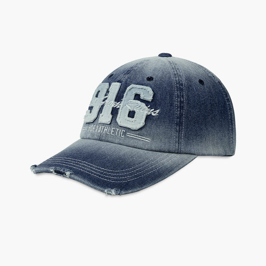 916 水洗復古牛仔棒球帽 藍色