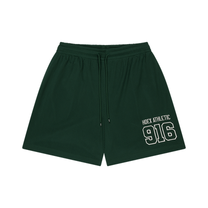 【新品早鳥優惠】916 Solid 透氣運動短褲 綠色