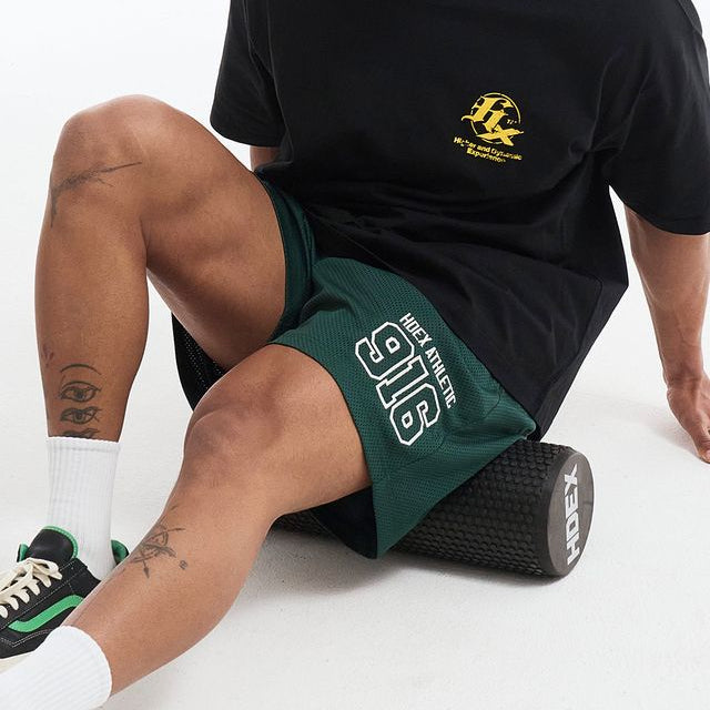 【新品早鳥優惠】916 Solid 透氣運動短褲 綠色