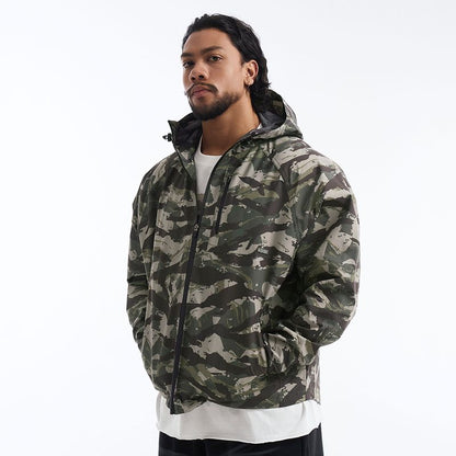 【新品早鳥優惠】Camo 迷彩軍裝防風連帽外套