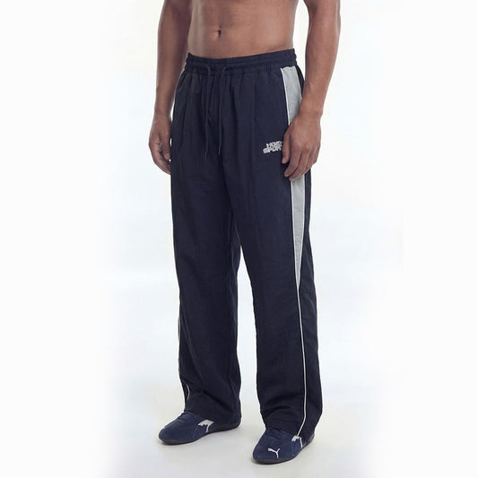 【新品早鳥優惠】Color Summit 寬版運動長褲 海軍藍(男女同款)