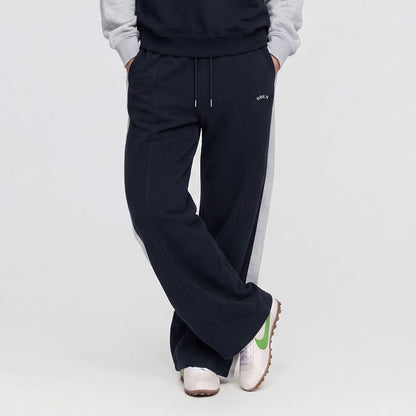 Combi 滾邊撞色運動長褲 海軍藍(男女同款)
