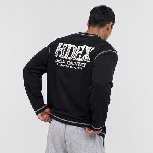 Core Giant Fit 美式運動長袖上衣 黑色