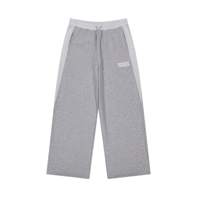 【新品早鳥優惠】Core Reverse 撞色運動長褲 麻花灰(男女同款)