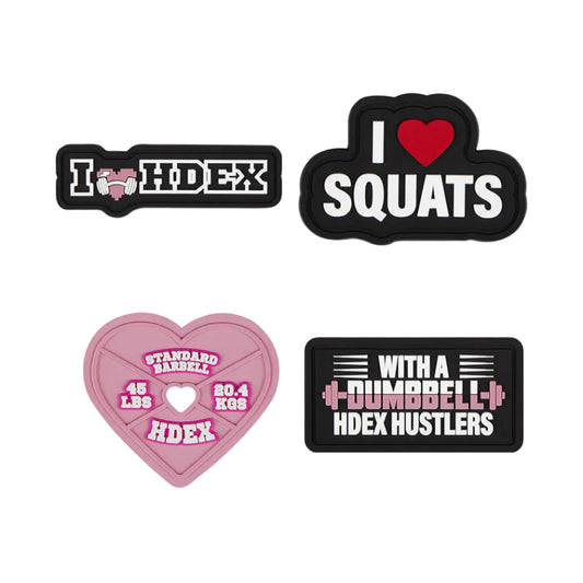 【新品早鳥優惠】Women 個性化立體魔術貼章組(4入)