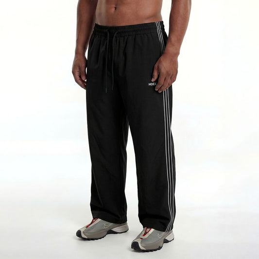 【新品早鳥優惠】EZ Airy Track 尼龍運動長褲 黑色