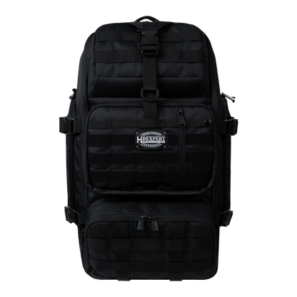 Gym Three Pocket Cordura 多功能運動後背包 黑色