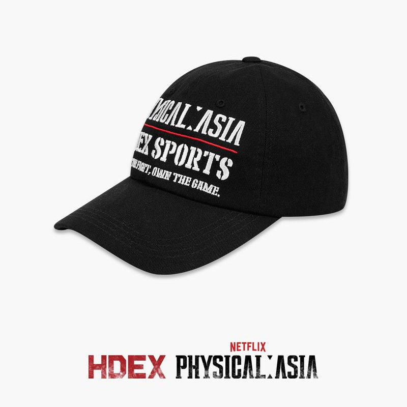 《體能之巔：亞洲大挑戰》Core 刺繡棒球帽 黑色