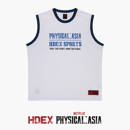 《體能之巔：亞洲大挑戰》Gint Fit 透氣運動背心 藍色