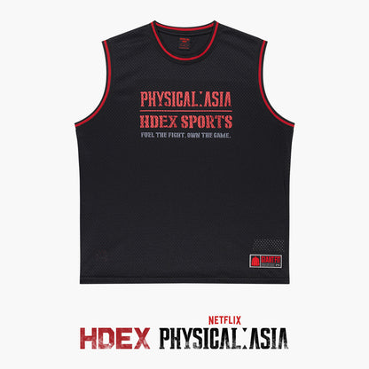 《體能之巔：亞洲大挑戰》Gint Fit 透氣運動背心 紅色