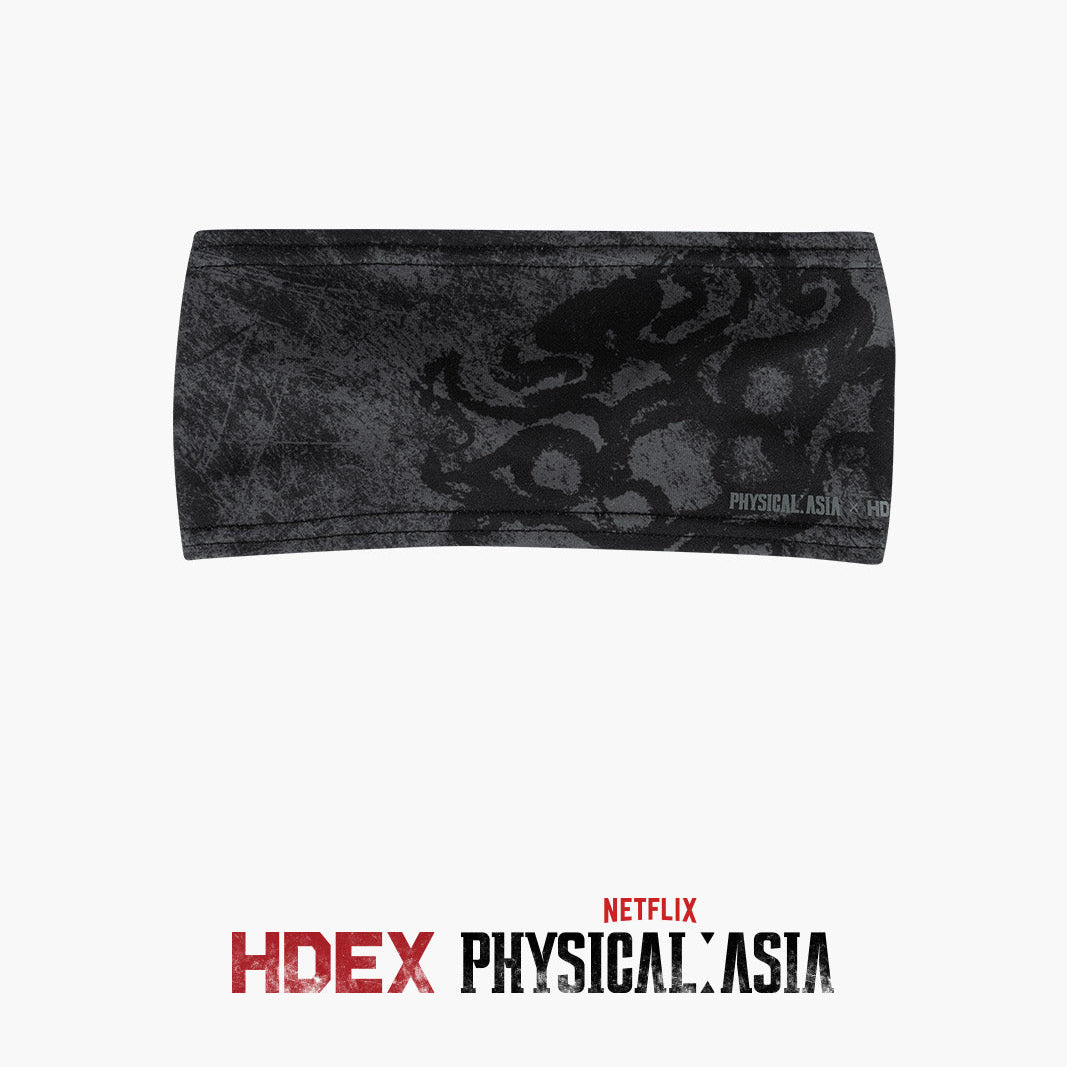 《體能之巔：亞洲大挑戰》運動髮帶 黑色