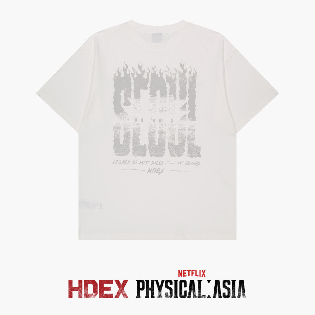 《體能之巔：亞洲大挑戰》Seoul 運動短袖上衣 白色