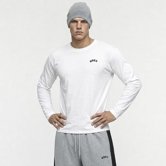 Natural Body Fit 長袖上衣 白色