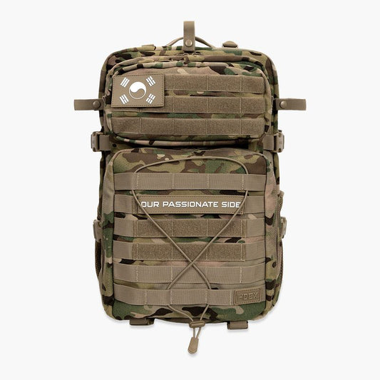 Standard Gym 多功能運動後背包 36L 卡其迷彩