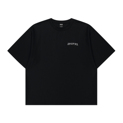 【新品早鳥優惠】Textured Giant Fit 華夫格短袖上衣 黑色