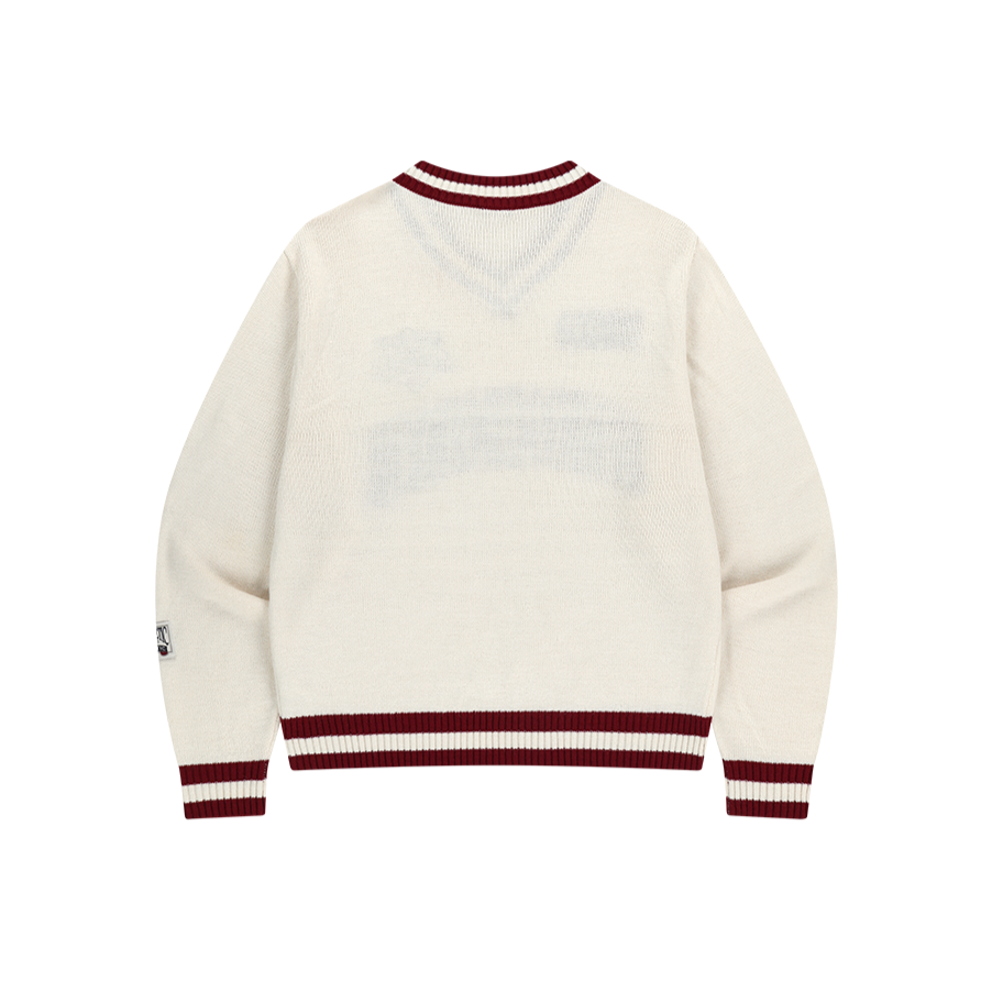 【早鳥優惠】Womens Rugby 混羊毛針織毛衣 象牙白